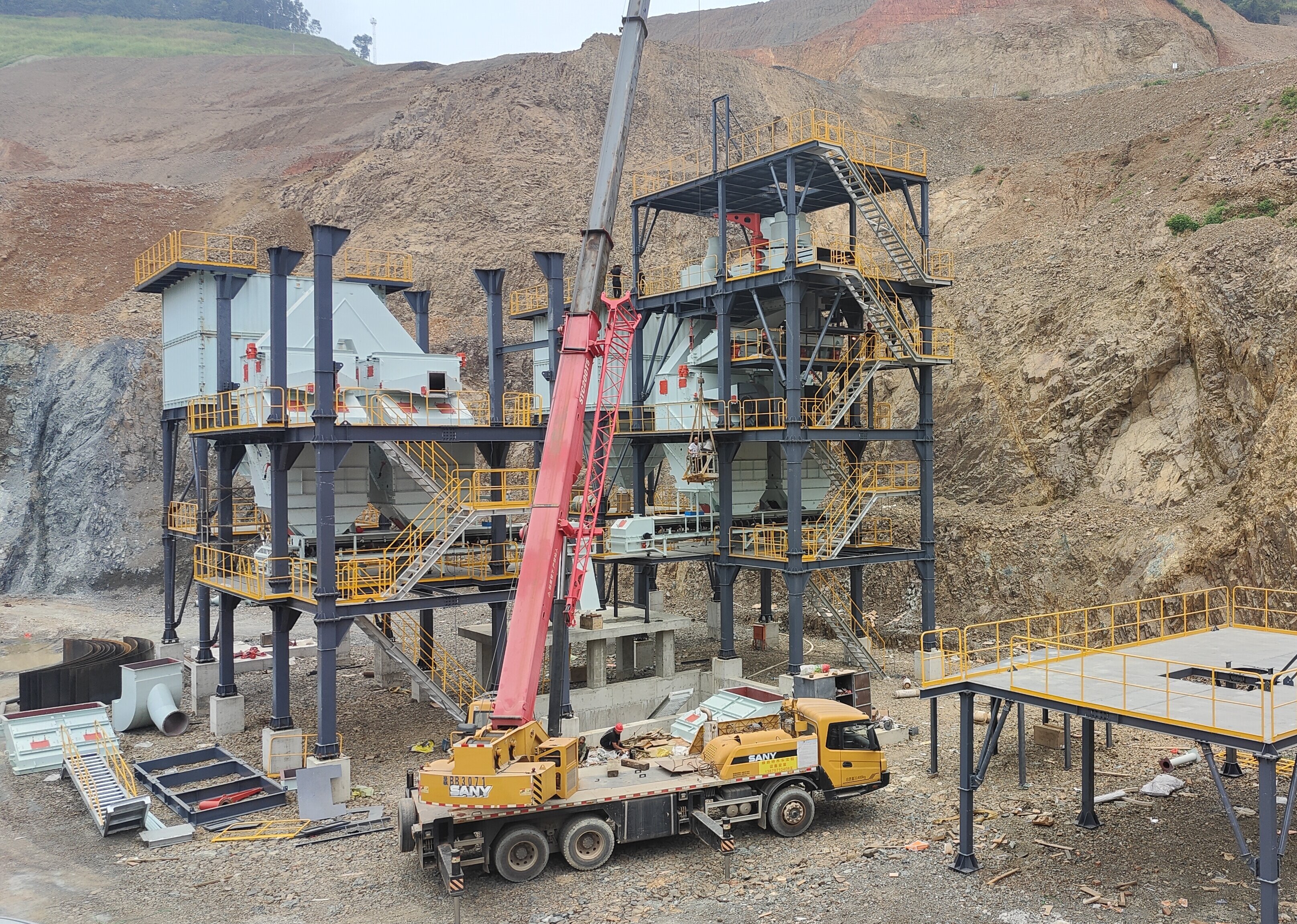 制砂樓：無需水洗砂，全年無憂生產(chǎn)的綠色之選